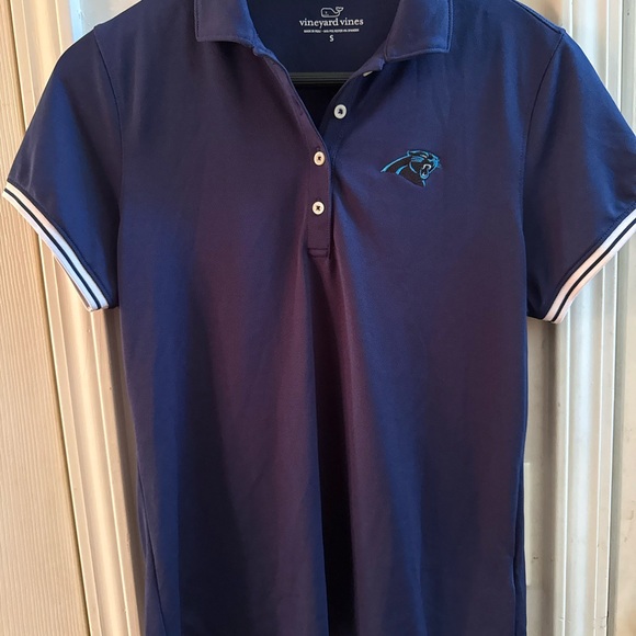 Vineyard Vines Carolina Panthers Polo Shirt - Picture 4 of 9